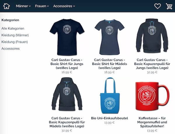 FSR shirt-shop - T-Shirts, Sweatshirts, Pulls, Tassen der Fachschaft Medizin Zahnmedizin Dresden